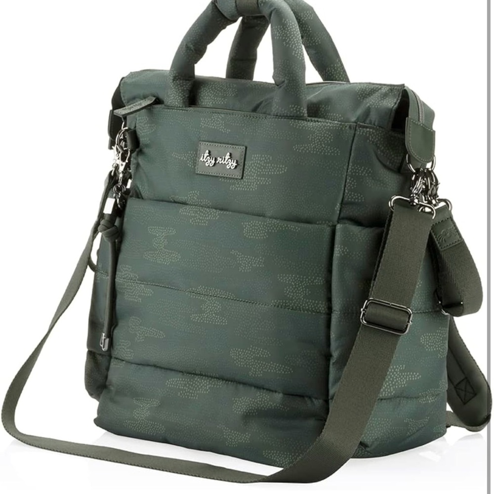 Itzy Ritzy Dream Convertible Diaper Bag Tote Backpack - Baby Diaper Bag Camo